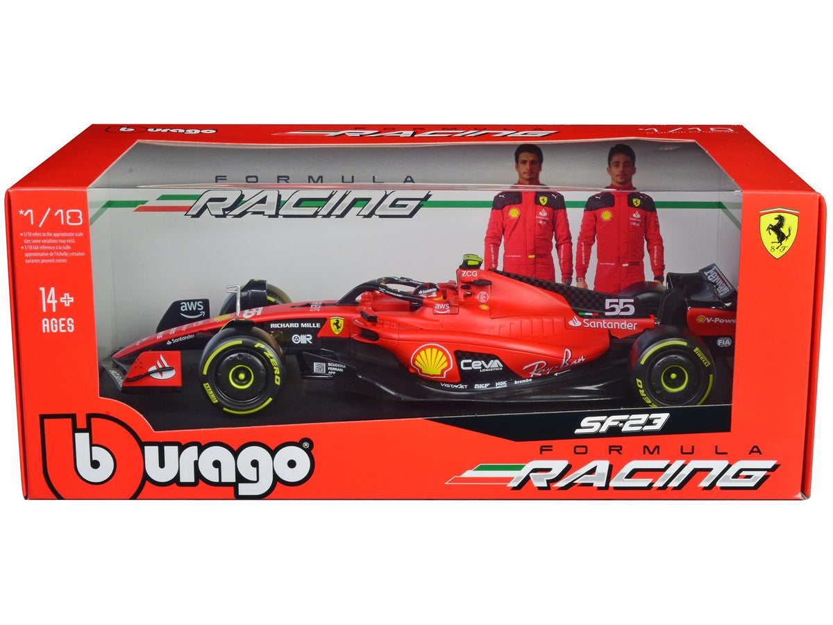 Rapid Vehicles Ferrari SF-23 #55 Carlos Sainz Formula One F1 World Championship (2023) "Formula...