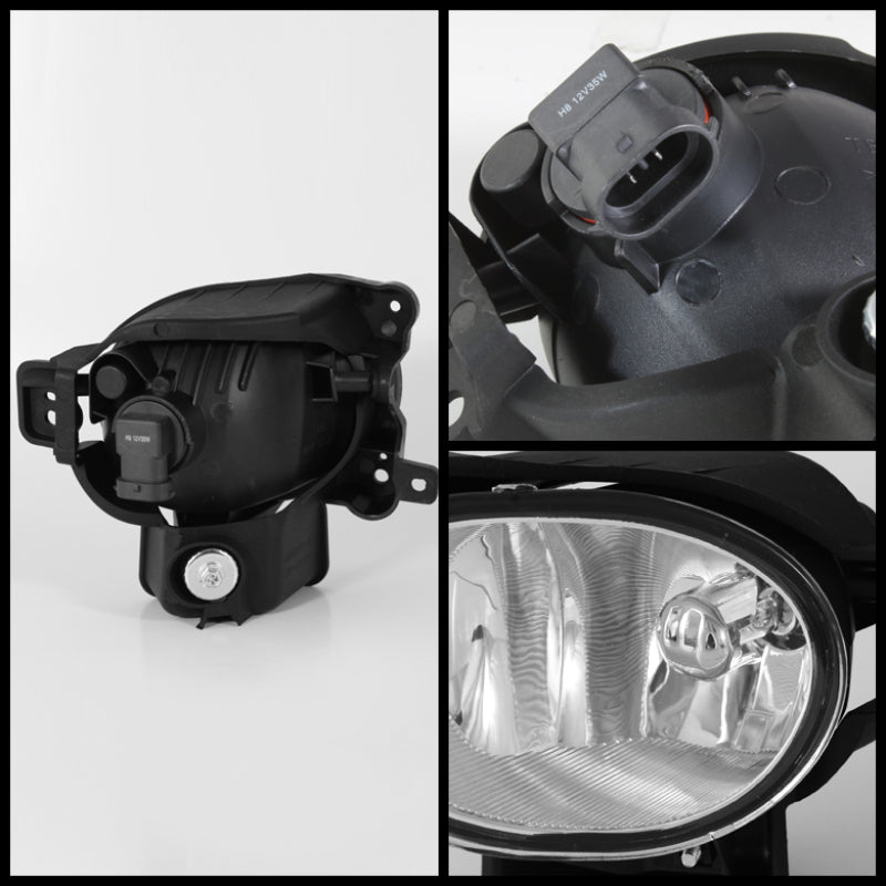 Spyder Acura TL 07-08 OEM Fog Lights wo/Switch Clear FL-ATL08-C 5064677
