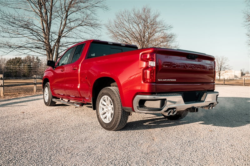CORSA Performance Corsa 19-23 Chevrolet Silverado 1500 5.3L 147.5in Wheel Base Cat-Back Dual Rear 4in Polish Tips 21199