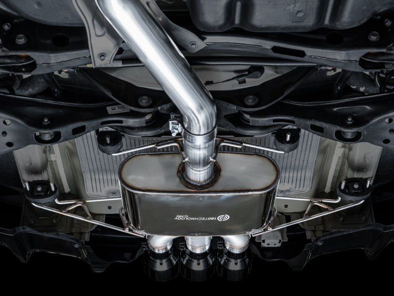 AWE Tuning 2024 Acura Integra Type S DE5 FWD Touring Edition Exhaust w/ Triple Diamond Black Tips 3015-53335