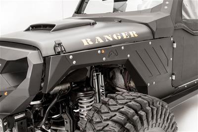Fab Fours Jeep JK Front Fender Replacement Base Assemblies - JK10001