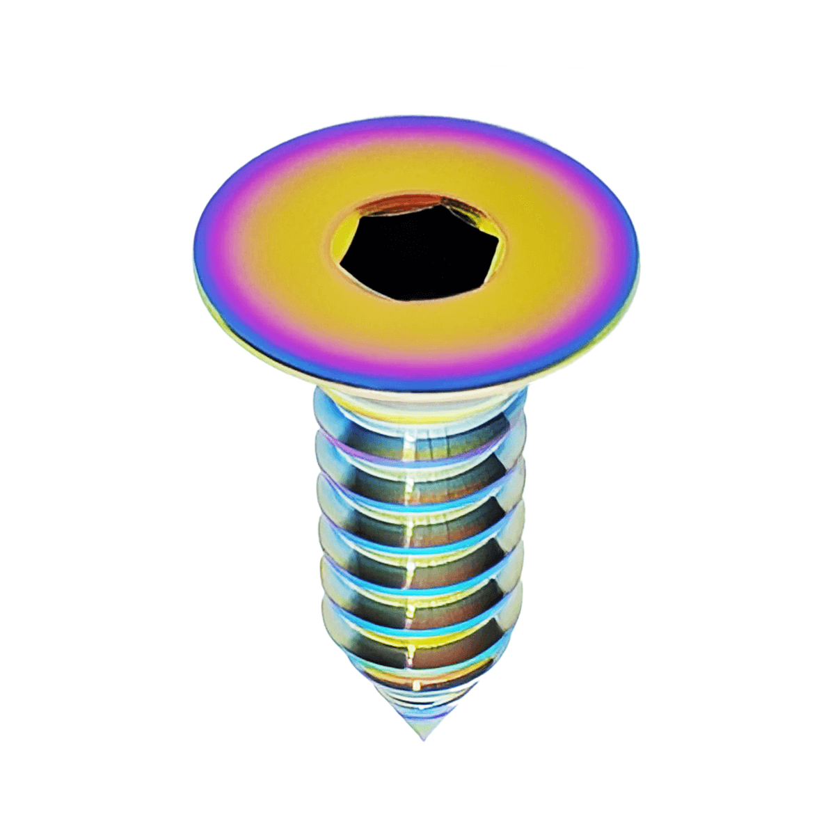 ZSPEC FHSC Coarse M6x20mm Fastener, Titanium Grade-5, per Each