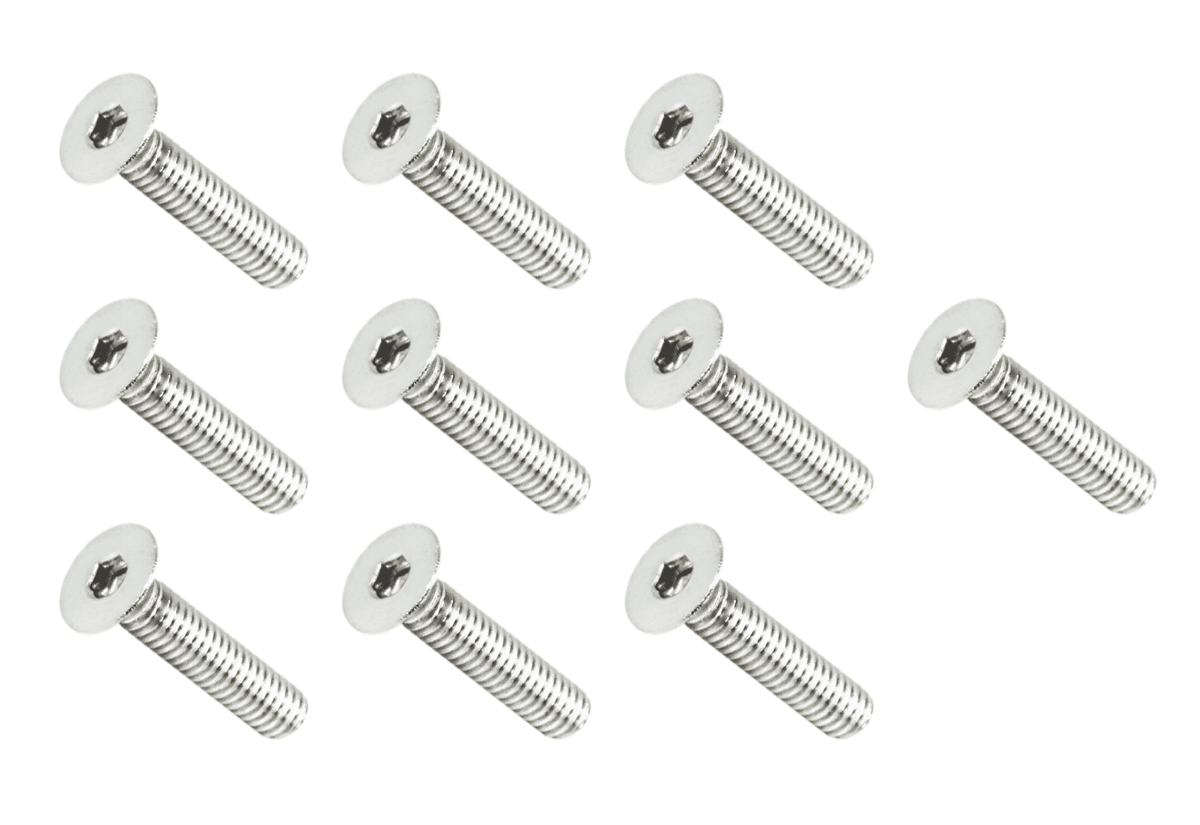 ZSPEC M4-0.7x20mm Fasteners, FHSC, Stainless Steel SUS304, 10-Pack