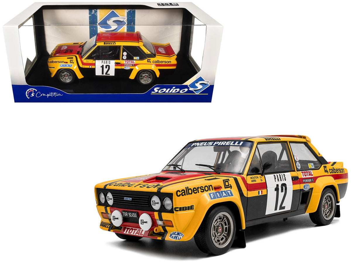 Rapid Vehicles Fiat 131 Abarth #12 Michele Mouton - Annie Arrii "Rallye de Monte-Carlo" (1980)...