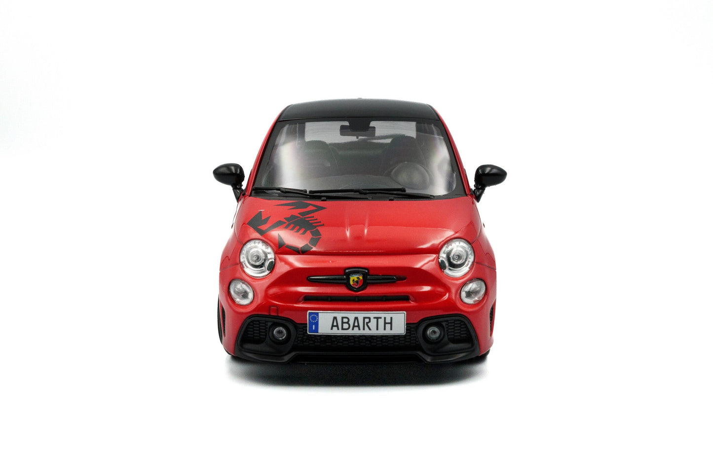 Solido 2022 Fiat 595 (Nuovo 500) Abarth Rosso Maranello Red 1:18