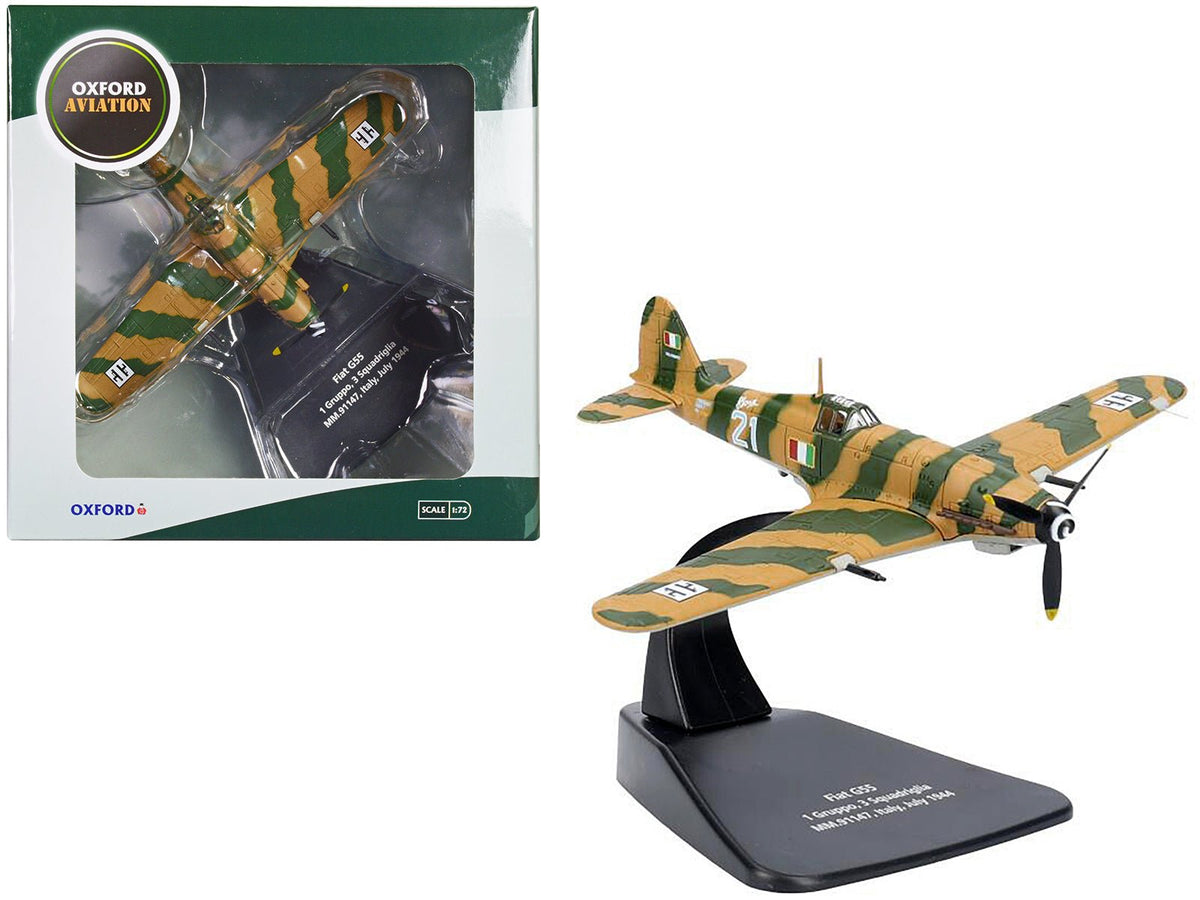 Rapid Vehicles Fiat G55 Centauro Fighter Aircraft "1 Gruppo 3 Squadriglia MM.91147 Italy" (1944)...