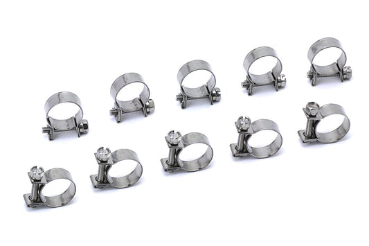 FR SPORT HPS Performance Products HPS Size # 16 Stainless Steel 3/8" Fuel Injection Hose Clamp,...