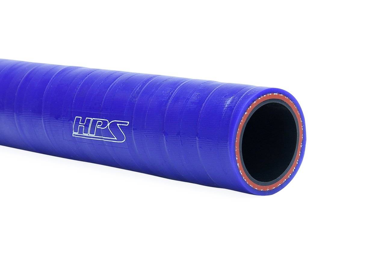 HPS Performance Products HPS 7/8" (22mm), FKM Lined Oil Resistant High Temperature Reinforced Silicone Hose, Black or Blue