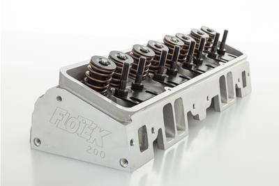 FLOTEK 200cc Small Block Chevy Cylinder Heads - 1200HRAC505S