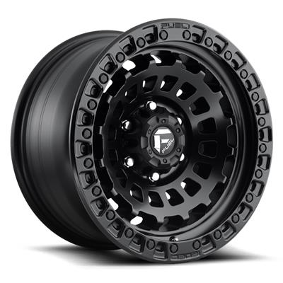 Fuel Off-Road Zephyr D633 Matte Black Wheels - D63317908445