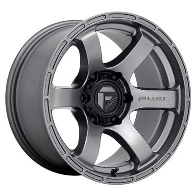 Fuel Off-Road Rush D767 Matte Gunmetal Wheels - D76718909457