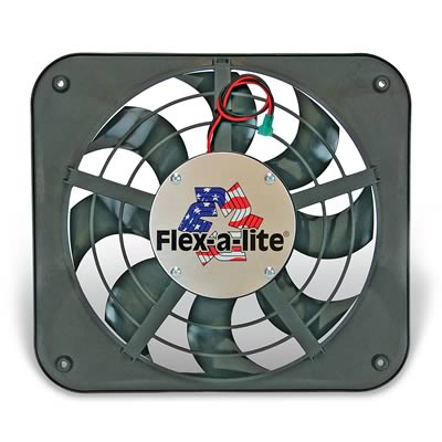 Flex-A-Lite Low-Profile S-Blade Electric Fans - 105400