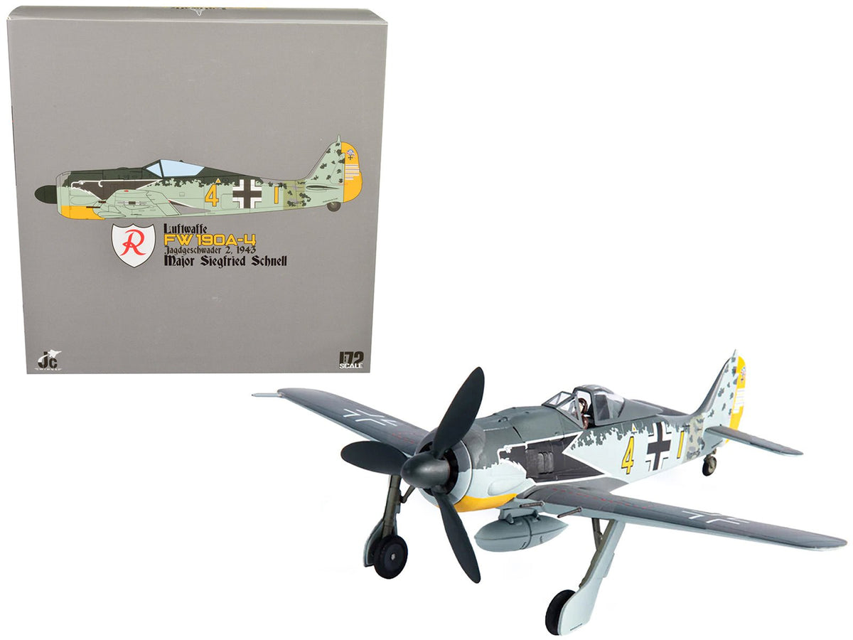 Rapid Vehicles Focke-Wulf FW 190A-4 Fighter Aircraft "Major Siegfried Schnell, Luftwaffe, JG2,...