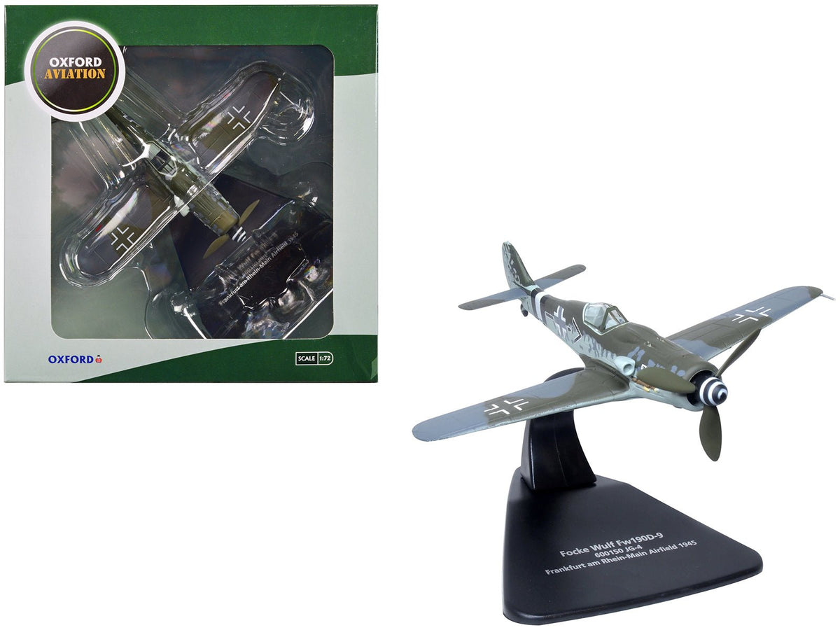 Rapid Vehicles Focke-Wulf Fw190D-9 Fighter Aircraft "600150 JG-4 Frankfurt Rhine-Main Airfield"...