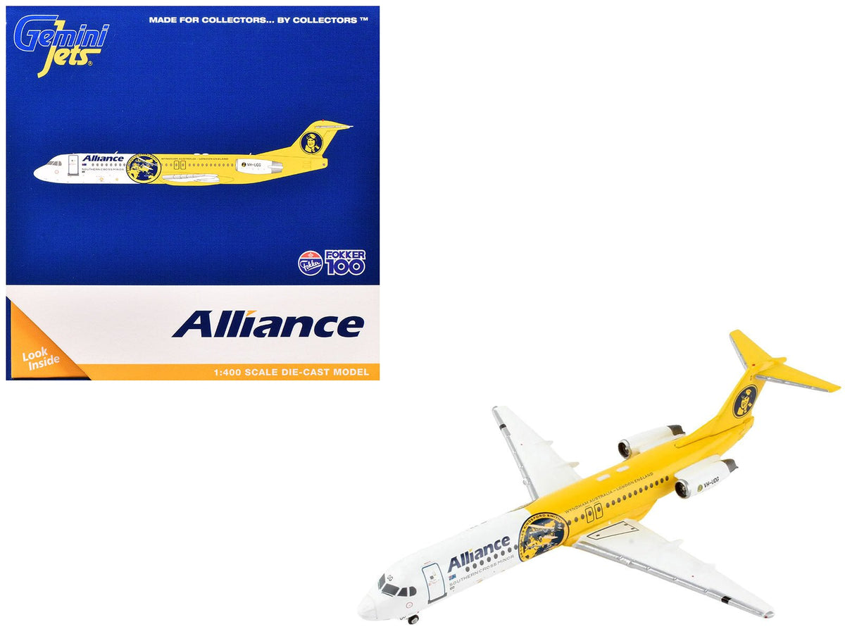 Rapid Vehicles Fokker F100 Commercial Aircraft "Alliance Airlines - Southern Cross Minor"...