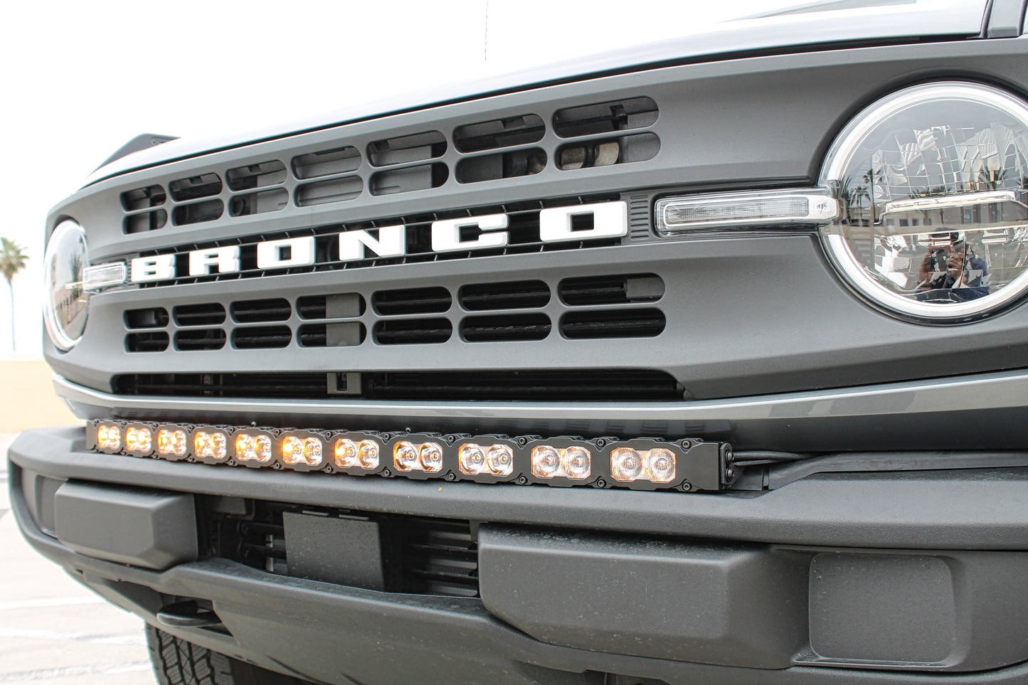 2021+ Ford Bronco Standard Bumper 40in Light Bar PRO