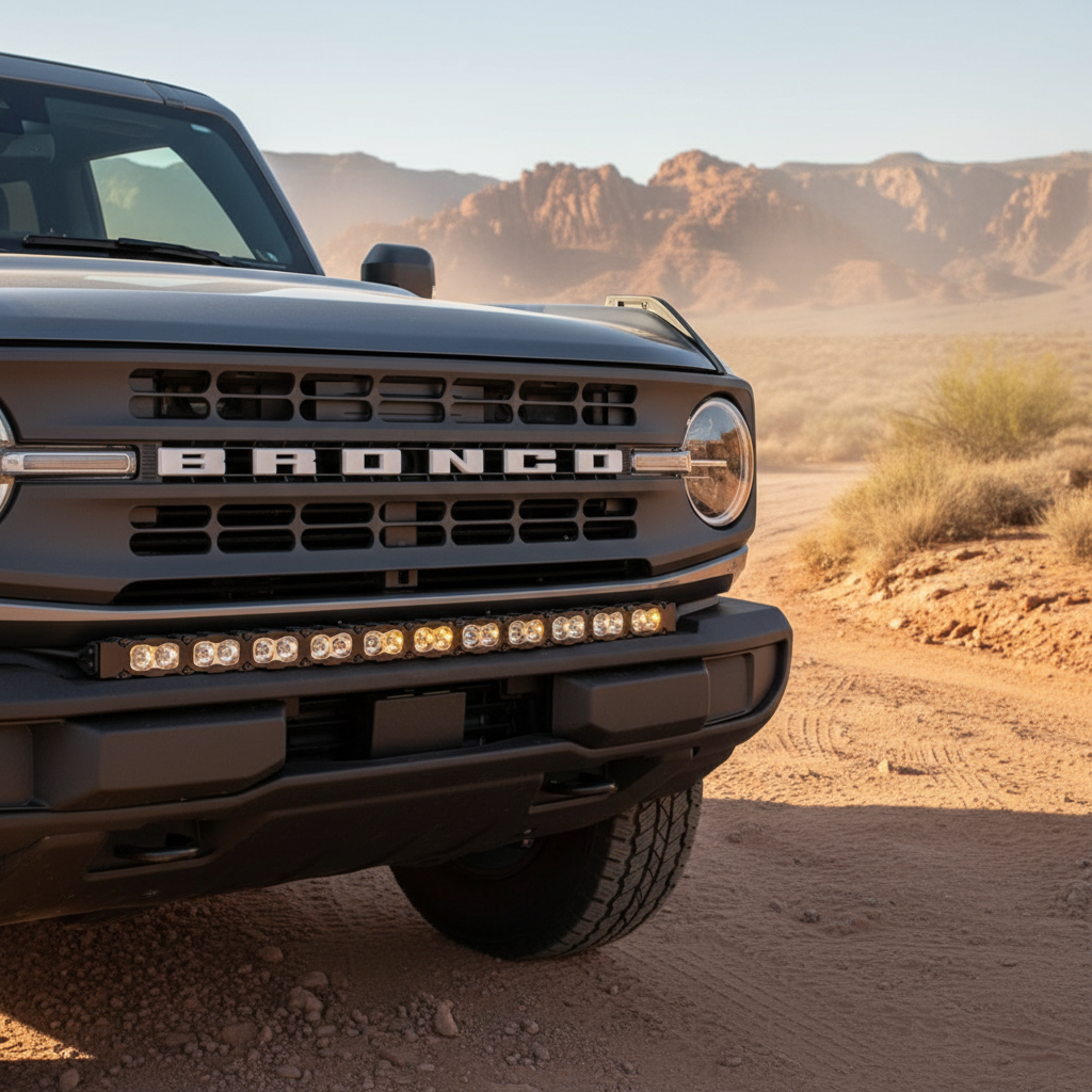 2021+ Ford Bronco Standard Bumper 40in Light Bar PRO