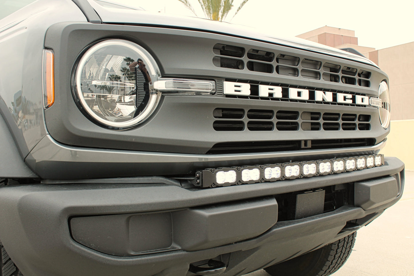 2021+ Ford Bronco Standard Bumper 40in Light Bar PRO