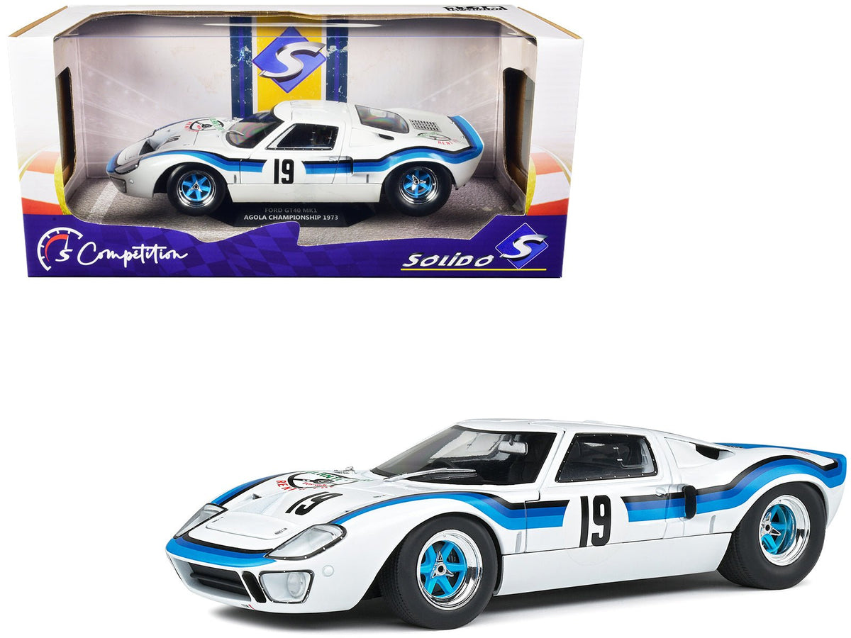 Rapid Vehicles Ford GT40 MK.1 RHD (Right Hand Drive) #19 Emilio Marta "Angola Championship"...
