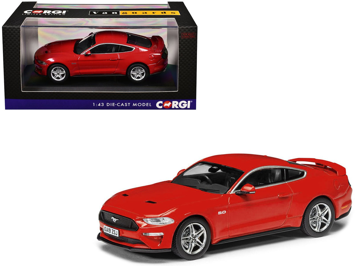 Rapid Vehicles Ford Mustang Mk6 GT Fastback 5.0 RHD (Right Hand Drive) Race Red "Vanguards"...