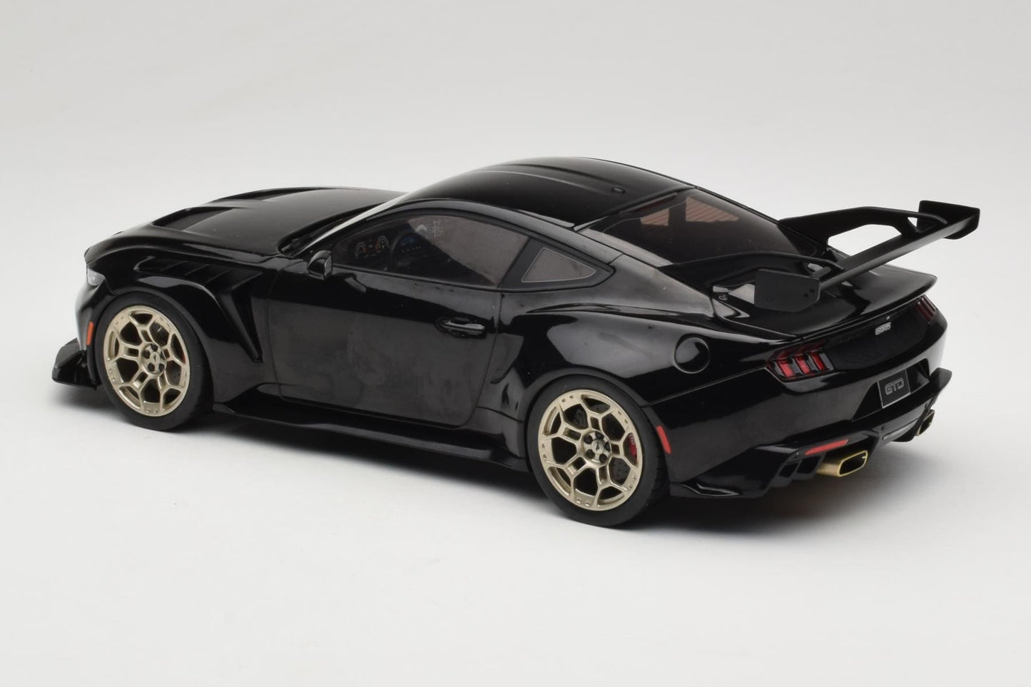 MCG 2025 Ford USA Mustang GTD 5.2L V8 Coupe Black 1:18