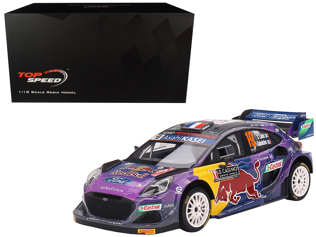 Rapid Vehicles Ford Puma Rally1 #19 Sebastien Loeb - Isabelle Galmiche "M-Sport Ford WRT" Winner...