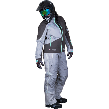 Motorfist Women's Empress Snowmobile Jacket - MF19A-J61-GYC-S