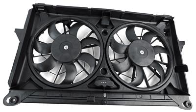 Four Seasons Radiator and Condenser Fan Motor Assemblies - 76016