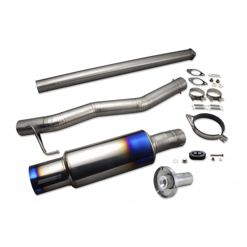 Tomei Full Titanium Muffler Kit Expreme Ti EVO8-9 USDM Bumper Previous Part