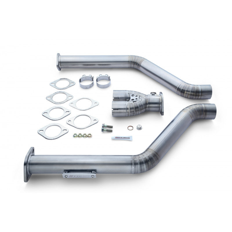 FR SPORT Tomei Expreme Ti Full Titanium Y-Shape Mid Pipe Kit Infiniti fits Q50 Q60 400Z...