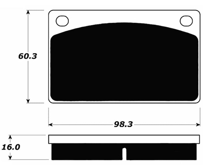 Porterfield Brake Pads for 1975 VOLVO 240 Series w/ Vented Front Disc