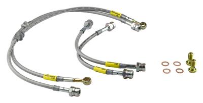Goodridge Brake Hoses, GR G-Stop, Performance, Braided Stainless Steel, PTFE Inner Liner - 39079