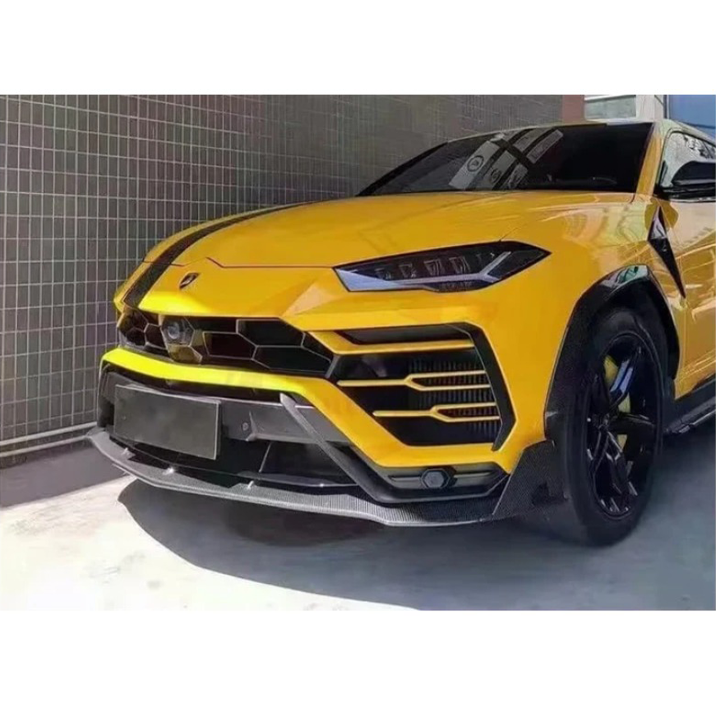 Prepreg Carbon Fiber M Style Front Lip for Lamborghini Urus