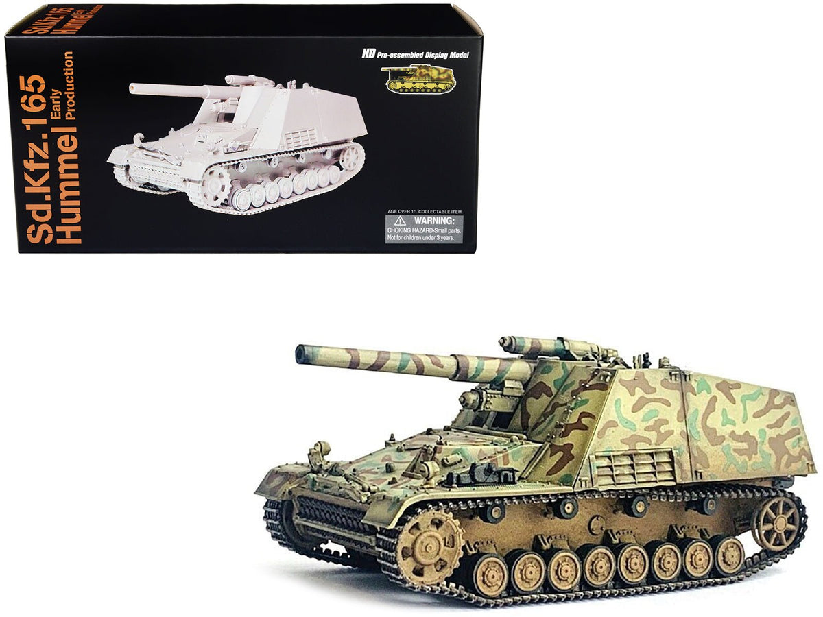 Rapid Vehicles German Sd.Kfz.165 Hummel Self-Propelled Gun V1 "Early Production German Army" "NEO...