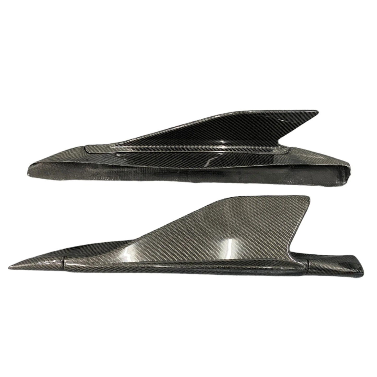 Carbon Fiber Corner Side Skirt Winglet for Ferrari 488