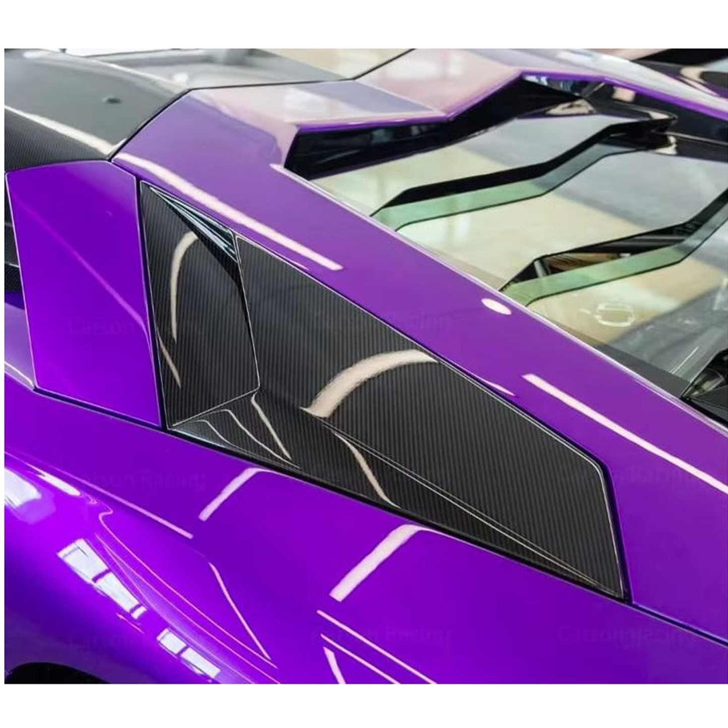 Dry Carbon Fiber Rear Air Intake for Lamborghini Aventador LP700 LP720