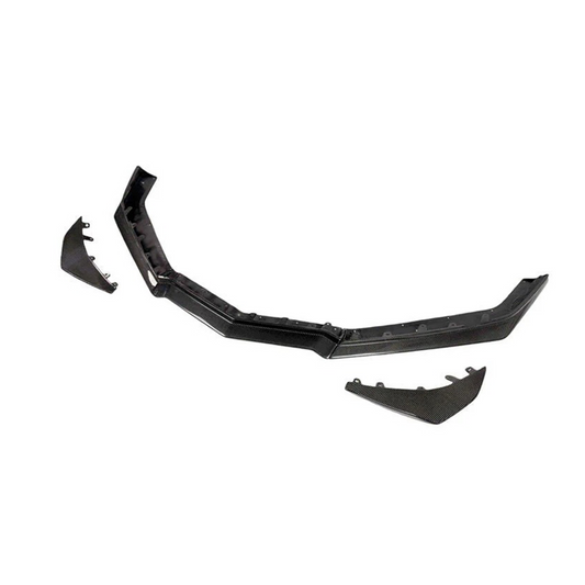 STRATEC SYSTEMS Dry Carbon Fiber OEM Style Front Lip w/ Canards for Chevrolet Corvette C8 Z06...