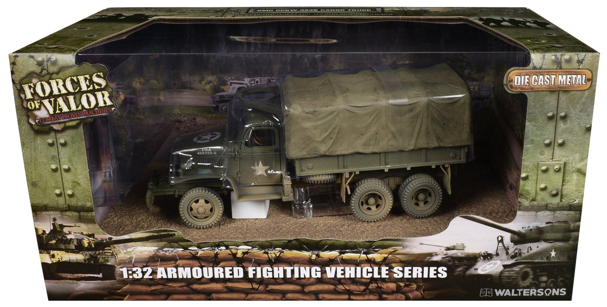 Rapid Vehicles GMC CCKW-353B Cargo Truck with Cover "1st Infantry Division Weymouth England World...