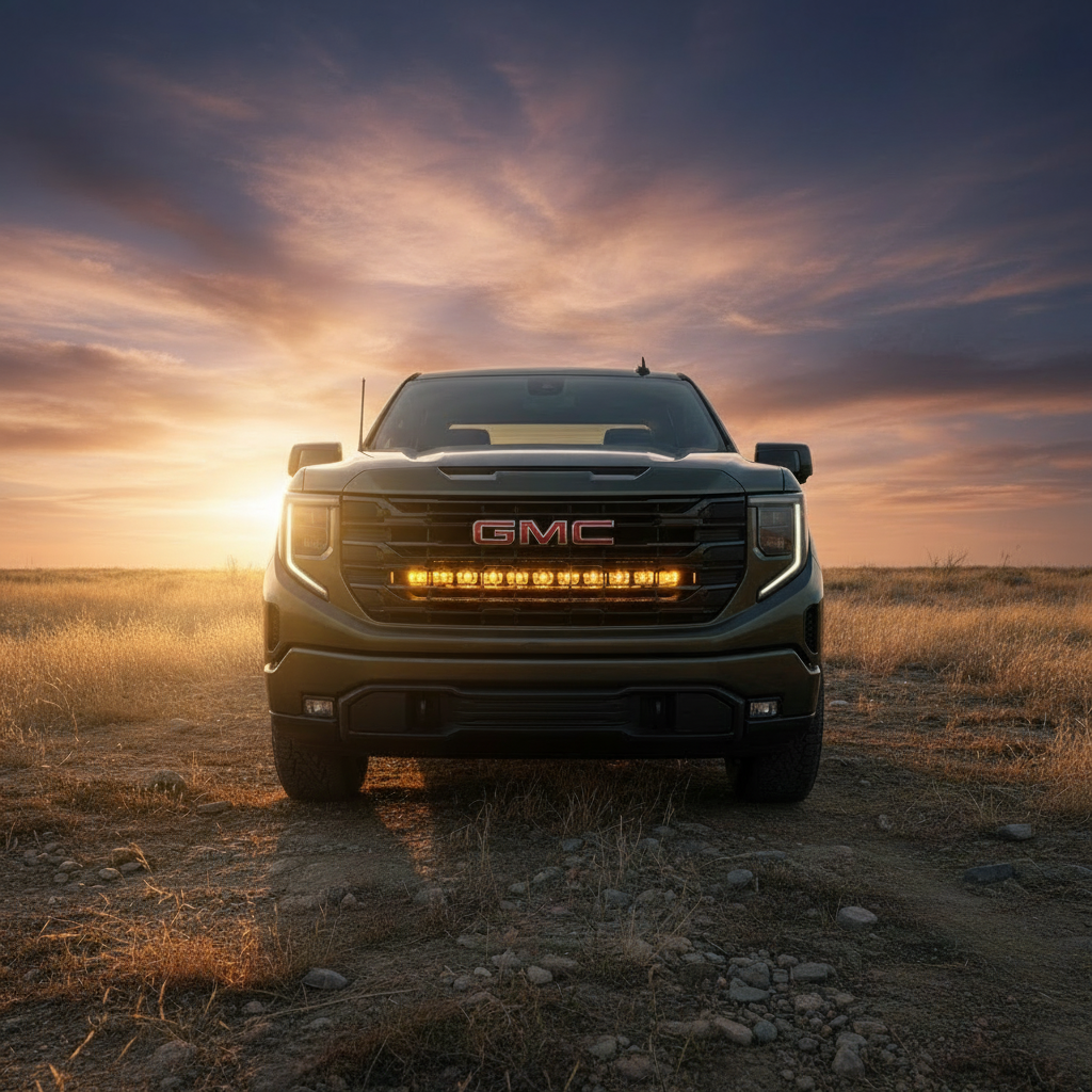 M&R Automotive 2019+ GMC Sierra 1500 40in Light Bar PRO - View 2