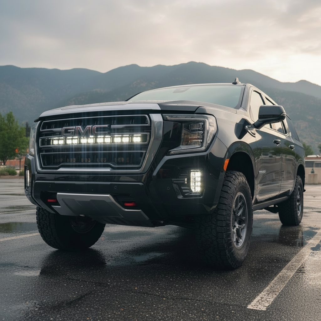 2021-24 GMC Yukon Single 40in Light Bar PRO