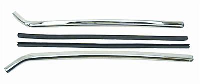 Goodmark Quarter Window Molding Inserts - 402066567P
