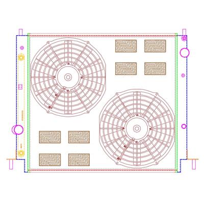 Griffin Exact Fit Radiator Combos - CU70307
