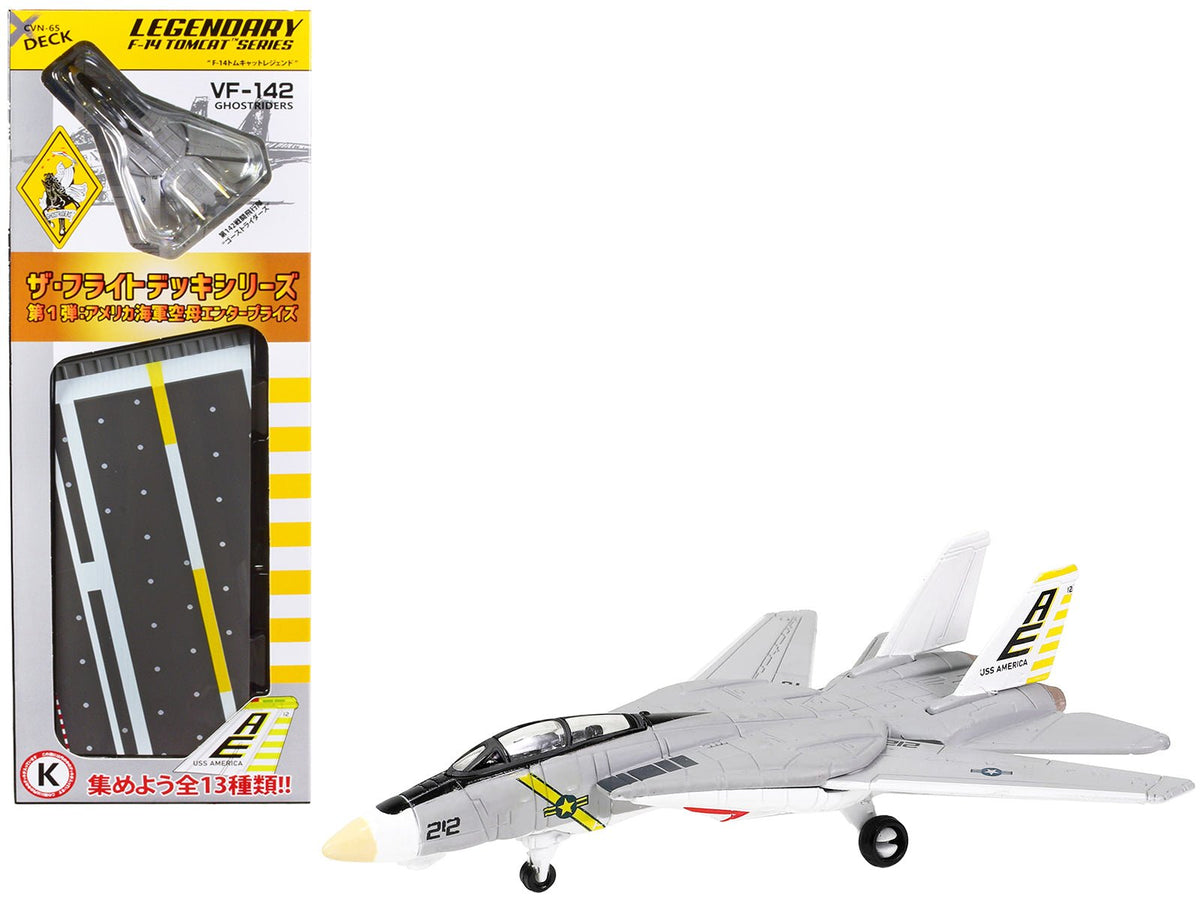 Rapid Vehicles Grumman F-14B Tomcat Fighter Aircraft "VF-142 Ghostriders" and Section K of USS...
