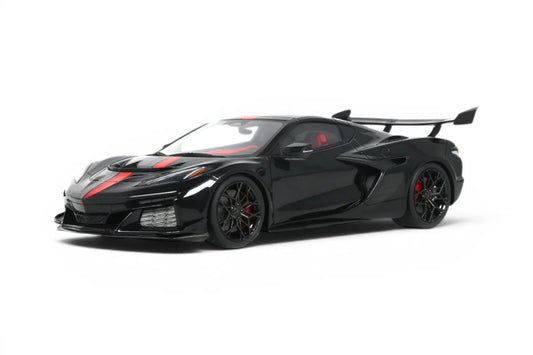 STM Diecast GT Spirit 2025 Chevy Corvette C8 ZR1X Black 1:18