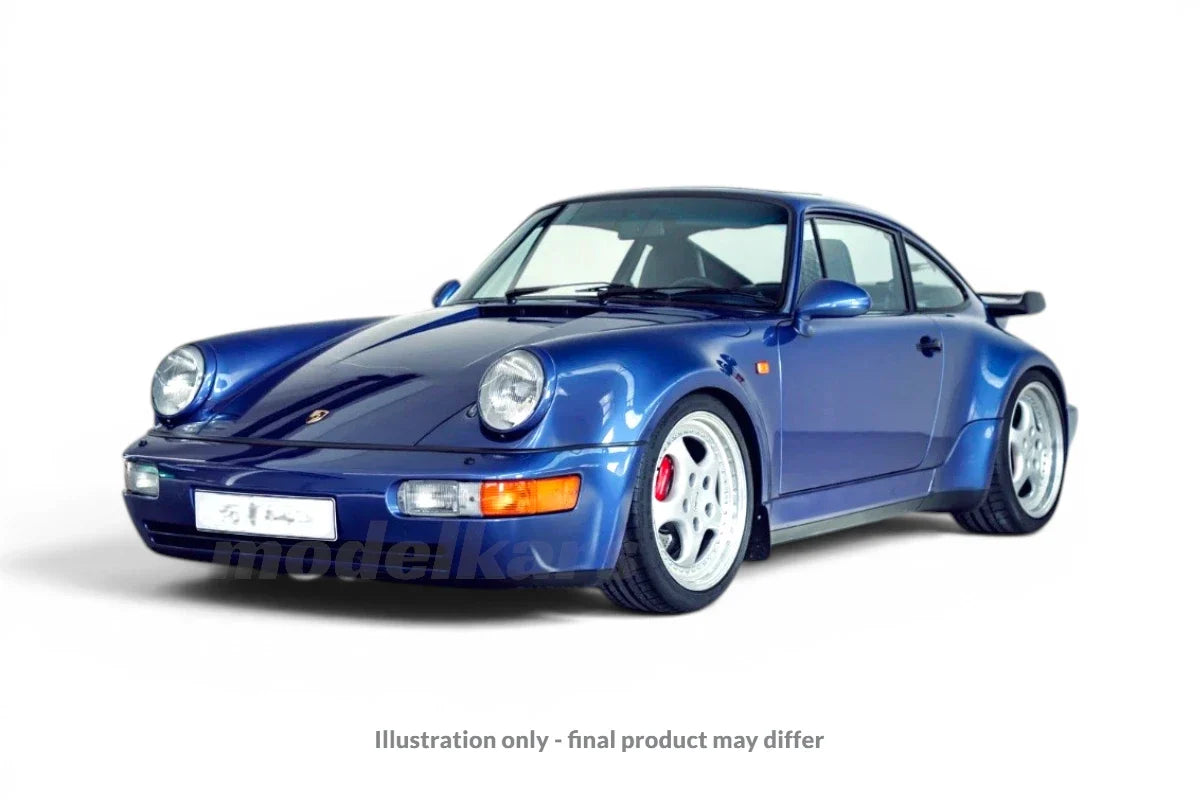 GT Spirit 1993 Porsche 911 Carrera 964 Turbo 3.6 Cobalt Blue 1:12