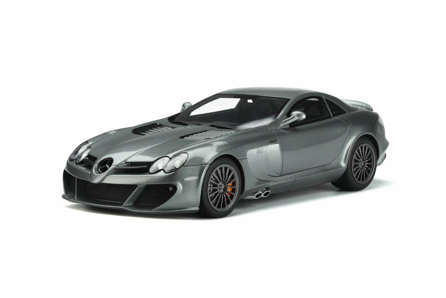 GT Spirit 2010 Mercedes Benz SLR MSO Edition Selenite Grey 1:18
