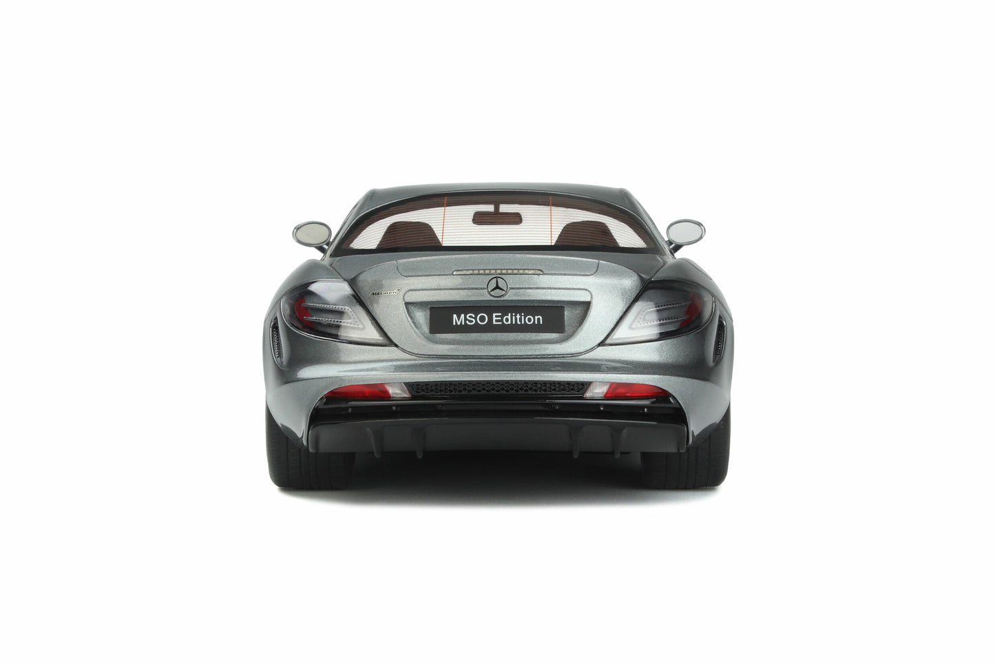 GT Spirit 2010 Mercedes Benz SLR MSO Edition Selenite Grey 1:18