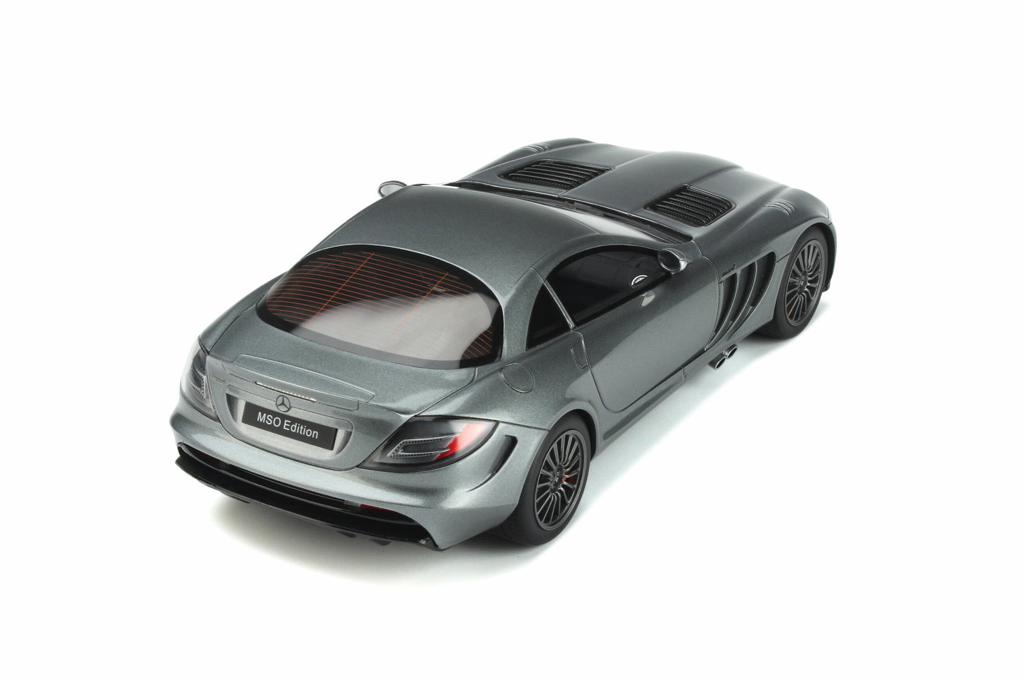 GT Spirit 2010 Mercedes Benz SLR MSO Edition Selenite Grey 1:18