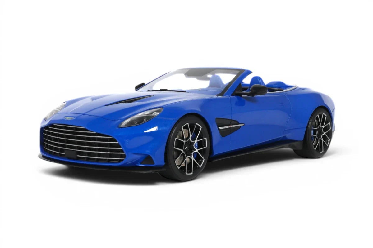 GT Spirit 2025 Aston Martin Vanquish Volante Morpheus Blue 1:18