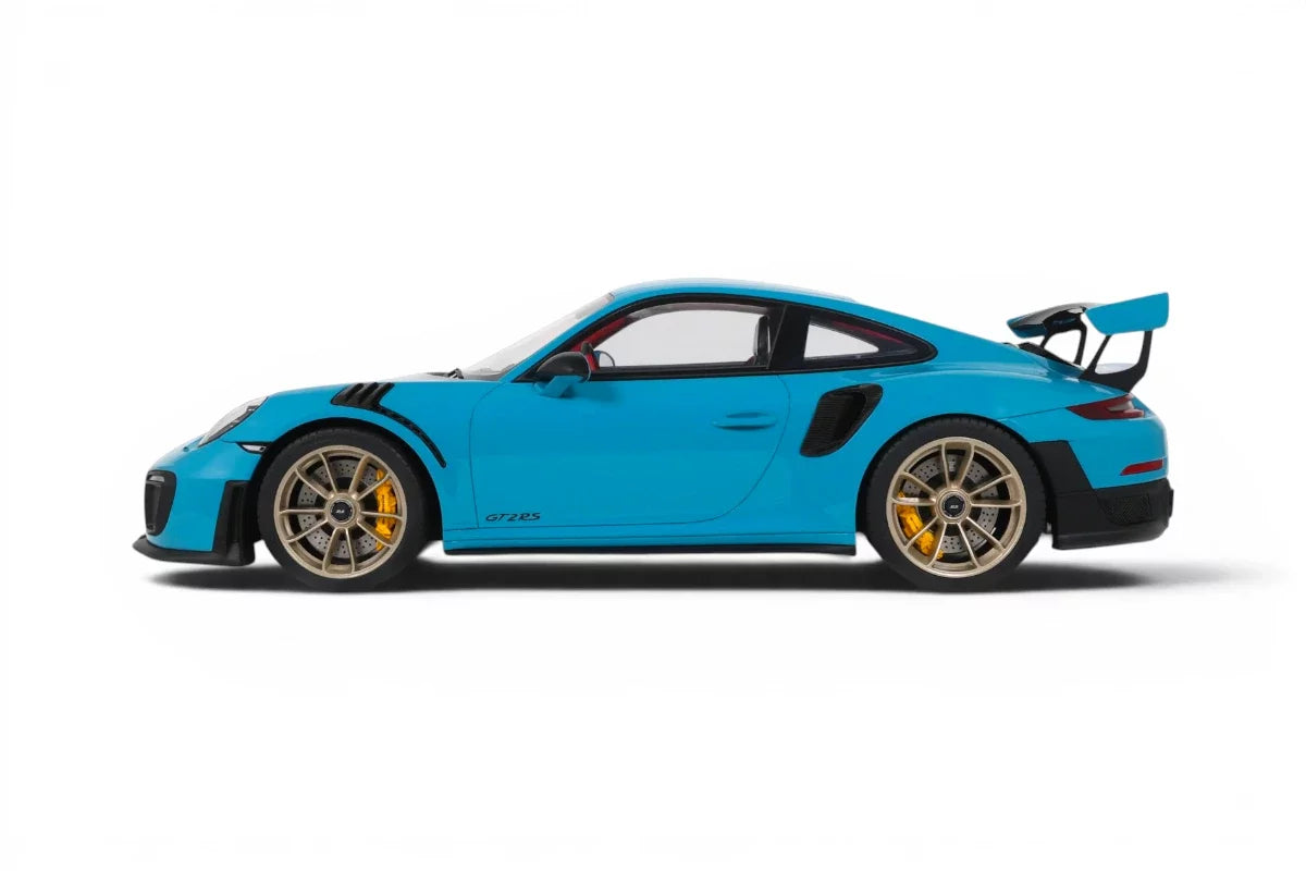 GT Spirit 2018 Porsche 911 991.2 GT2 RS Weissach Package Miami Blue 1:12
